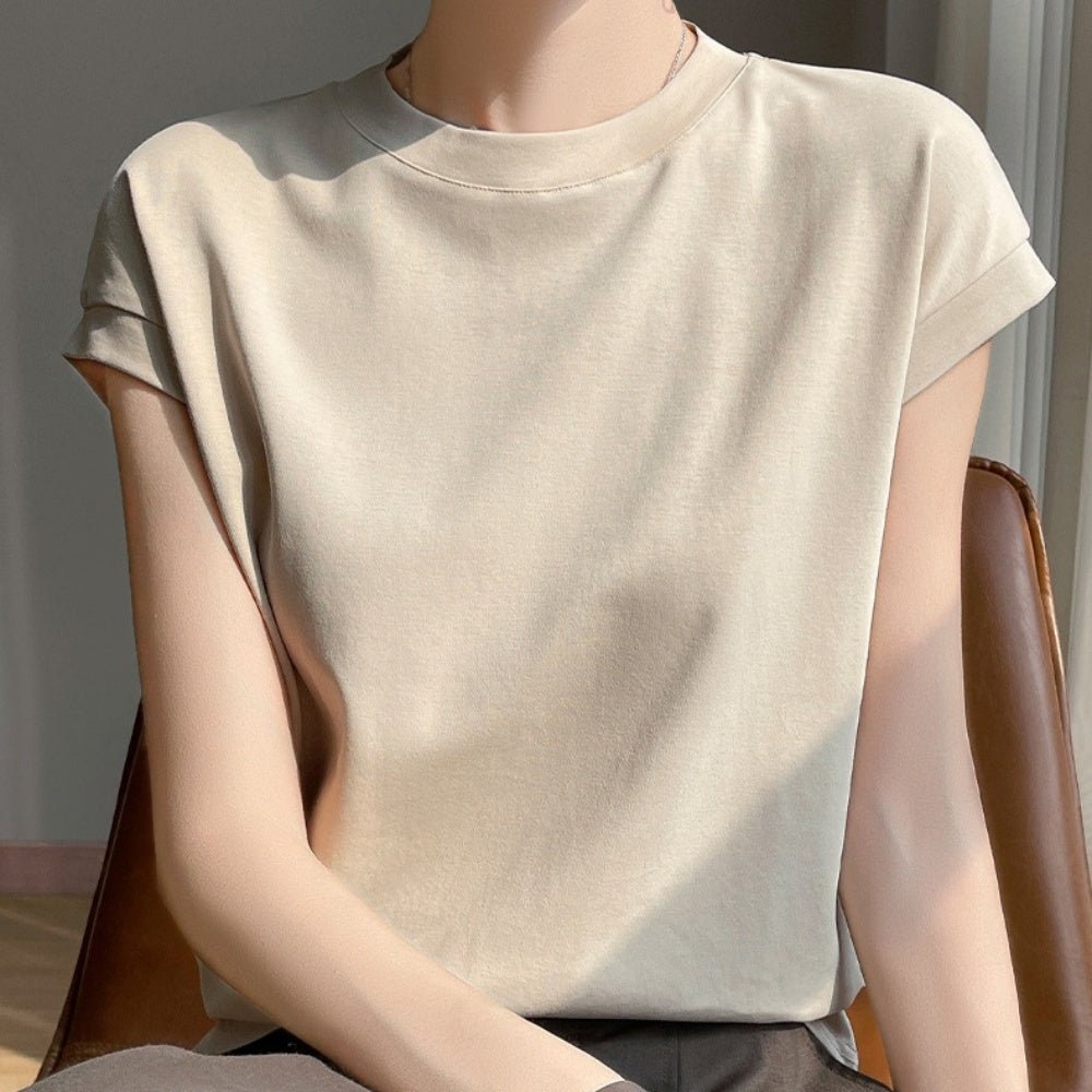 ラウンドネックTシャツ|オフィスカジュアル レディース 通販【ミレジェネ】