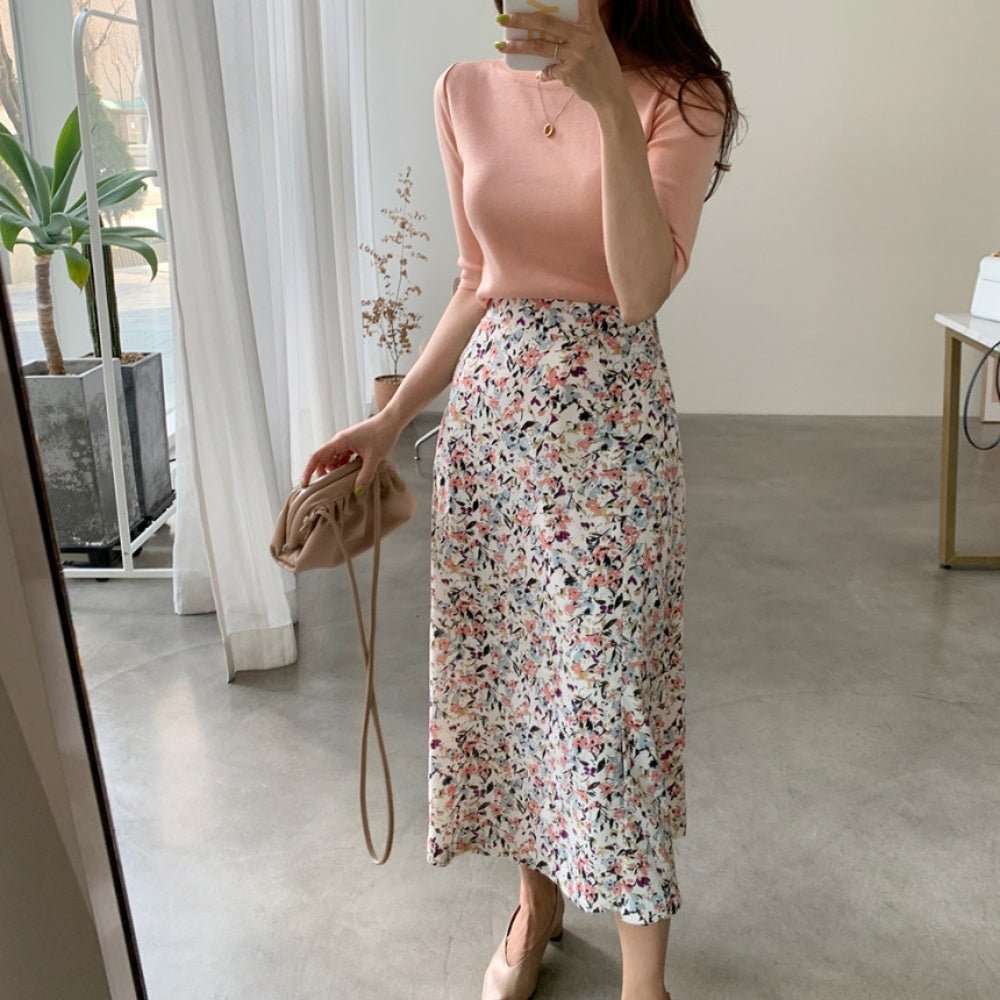 ボートネックシンプルTシャツ|オフィスカジュアル レディース 通販【ミレジェネ】