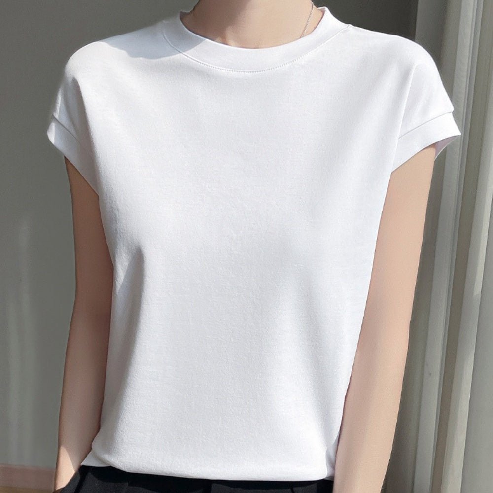 ラウンドネックTシャツ|オフィスカジュアル レディース 通販【ミレジェネ】