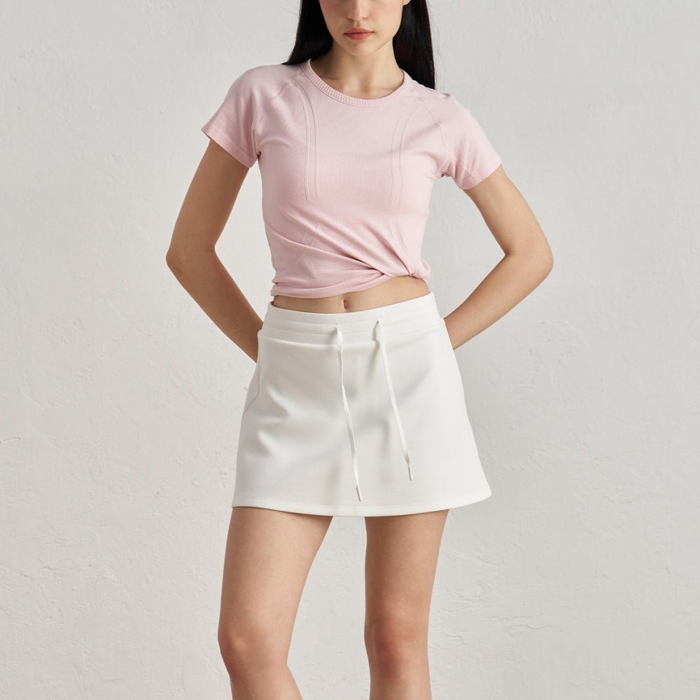 抗菌加工薄手スリムT|オフィスカジュアル レディース 通販【ミレジェネ】