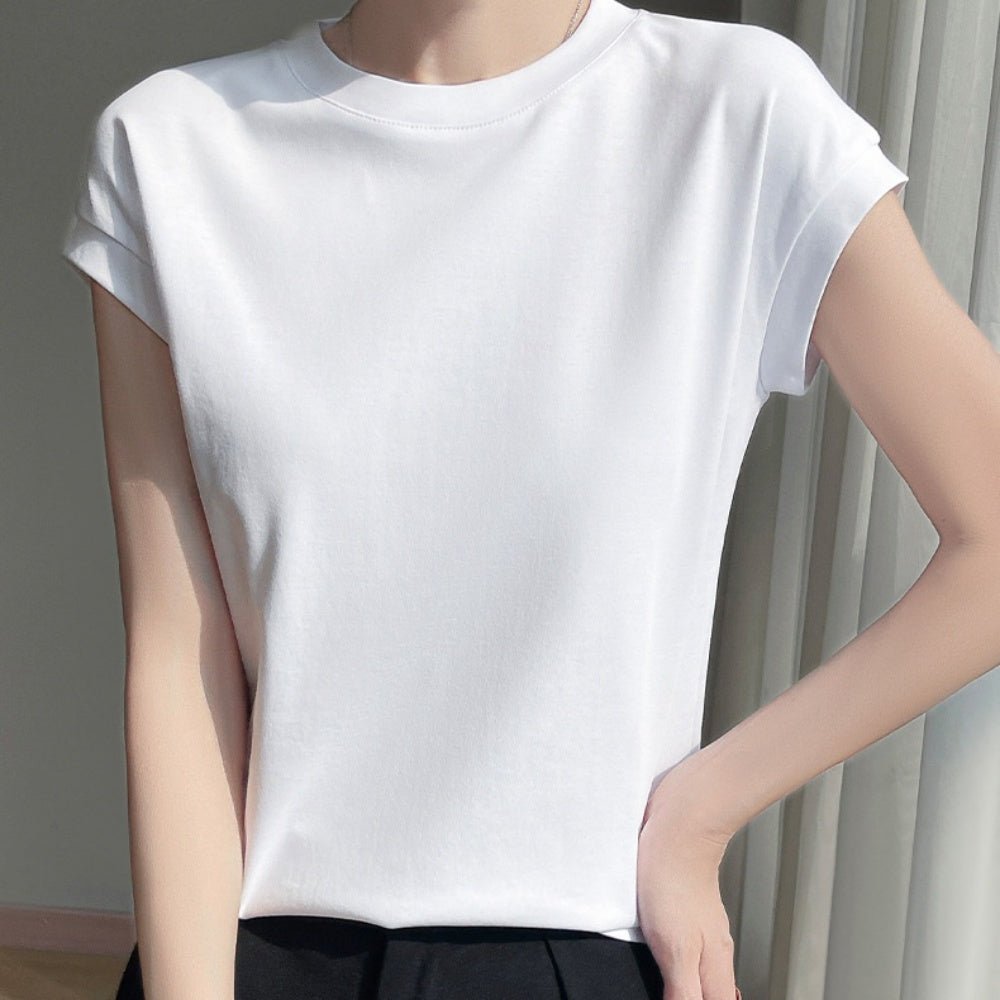 ラウンドネックTシャツ|オフィスカジュアル レディース 通販【ミレジェネ】