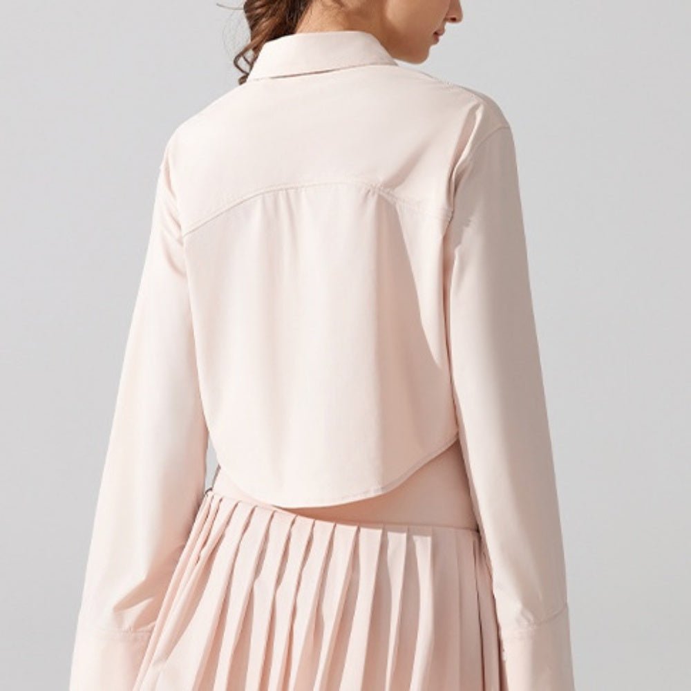 UVカットアクティブシャツブラウス|オフィスカジュアル レディース 通販【ミレジェネ】