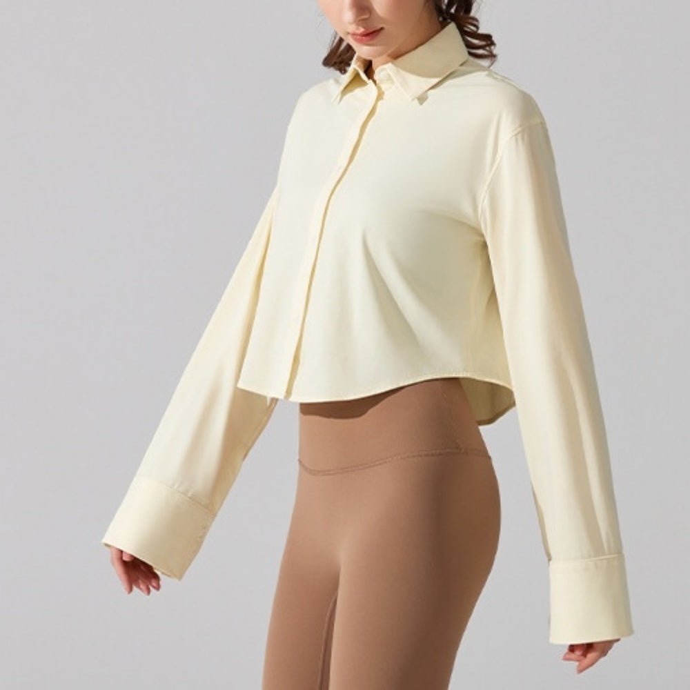 UVカットアクティブシャツブラウス|オフィスカジュアル レディース 通販【ミレジェネ】