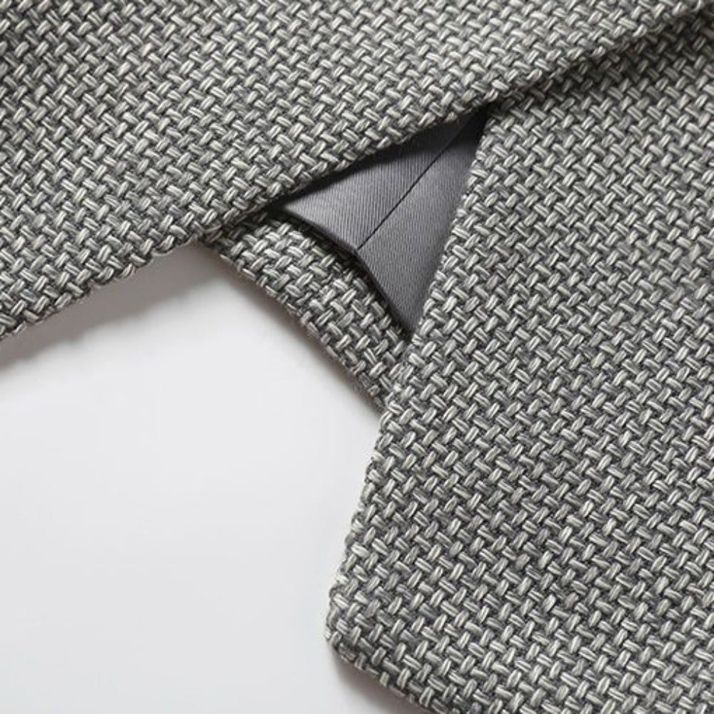 アシメボタンVネックベスト|オフィスカジュアル レディース 通販【ミレジェネ】