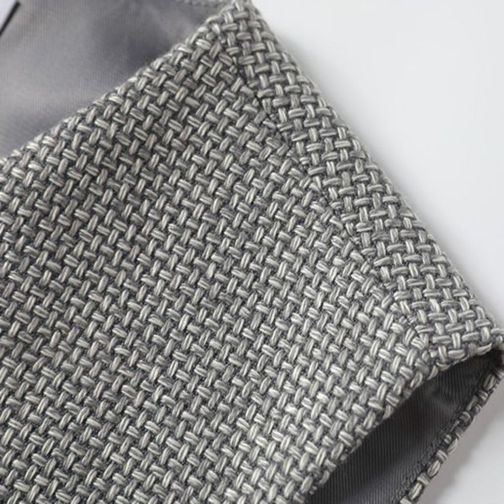 アシメボタンVネックベスト|オフィスカジュアル レディース 通販【ミレジェネ】