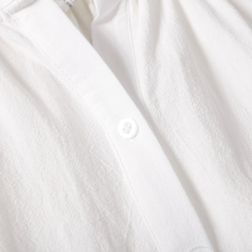 リネンVネックシャツワンピース|オフィスカジュアル レディース 通販【ミレジェネ】