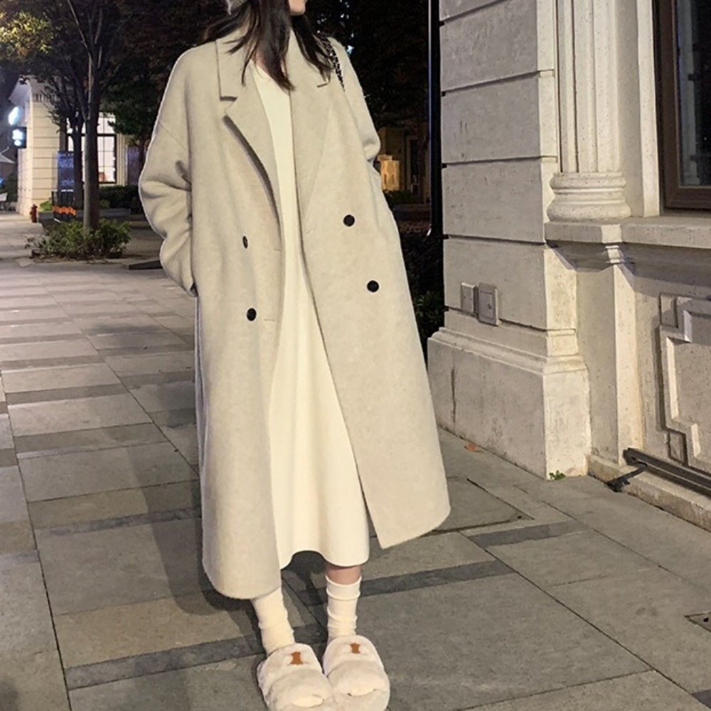 Vネックニットワンピース|オフィスカジュアル レディース 通販【ミレジェネ】