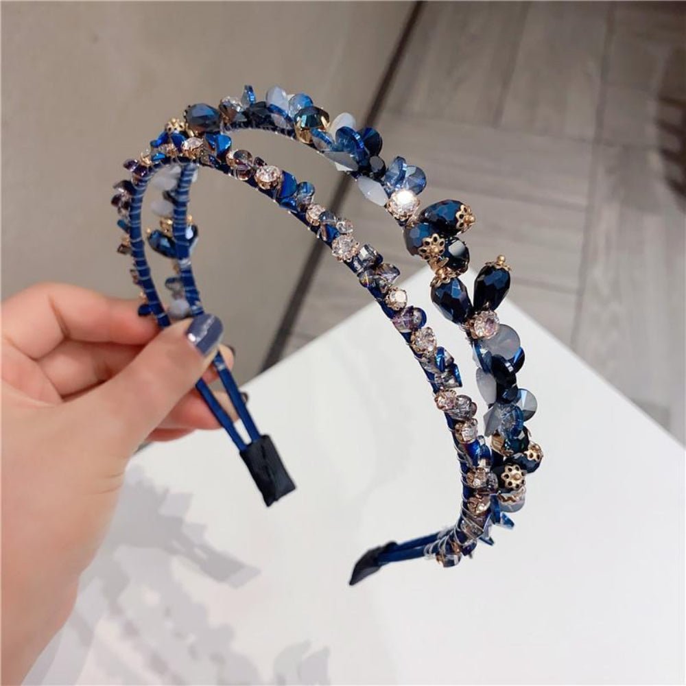 クリスタルWラインカチューシャ|オフィスカジュアル レディース 通販【ミレジェネ】