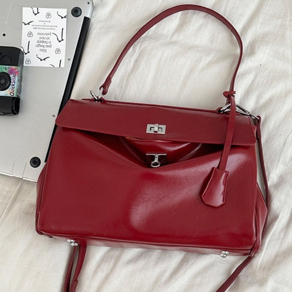 Wターンロックフラップバッグ|オフィスカジュアル レディース 通販【ミレジェネ】