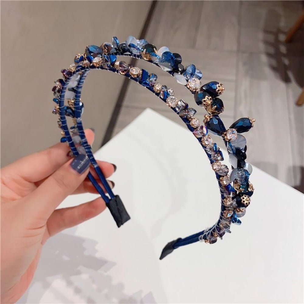 クリスタルWラインカチューシャ|オフィスカジュアル レディース 通販【ミレジェネ】