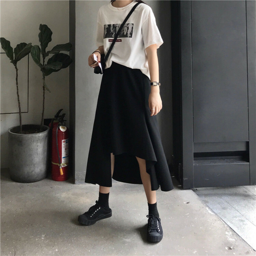 アシンメトリーフィッシュテールスカート - Millennial Generation