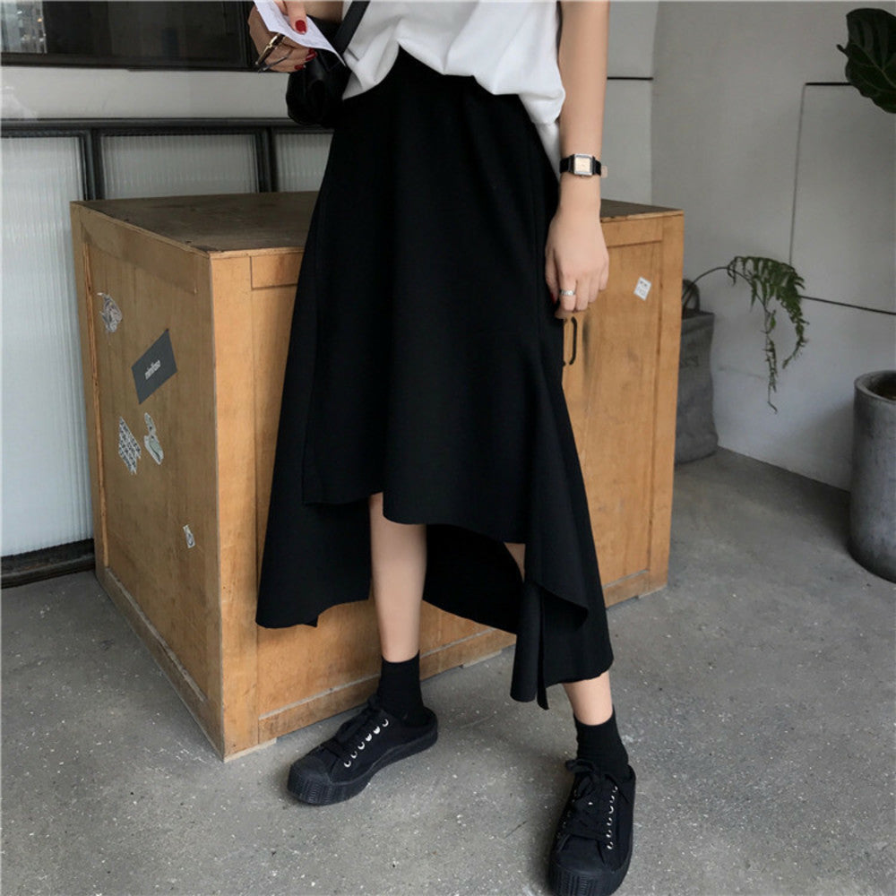 アシンメトリーフィッシュテールスカート - Millennial Generation