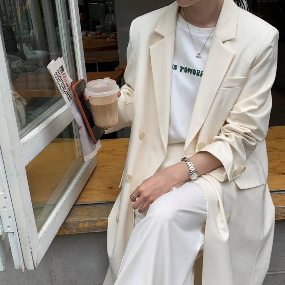 スタイリッシュロングジャケット