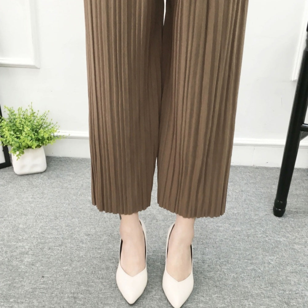 ハイウエストリボンパンツ