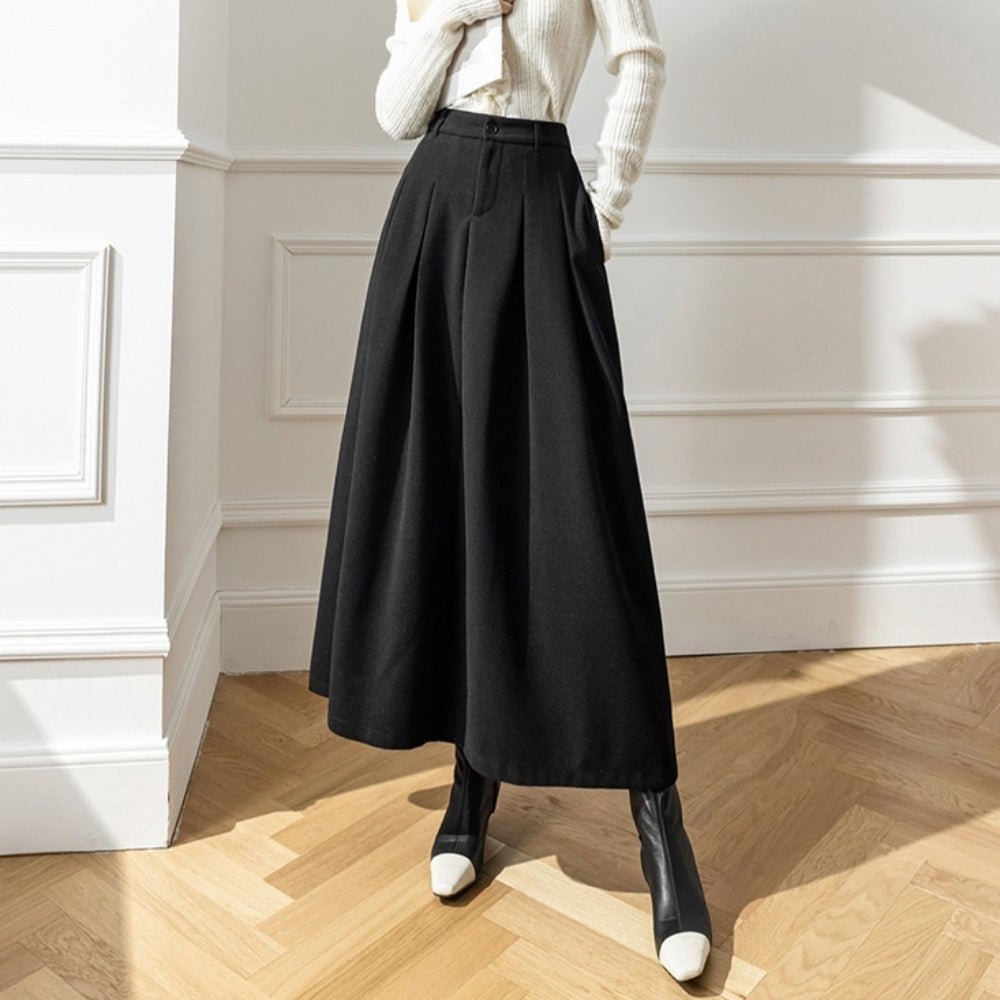 Aラインロングスカート|オフィスカジュアル レディース 通販【ミレジェネ】