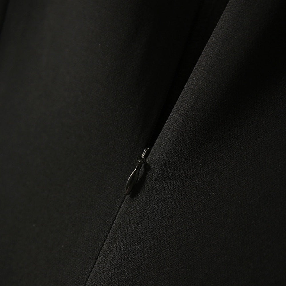 ひざ丈Aラインワンピース|オフィスカジュアル レディース 通販【ミレジェネ】