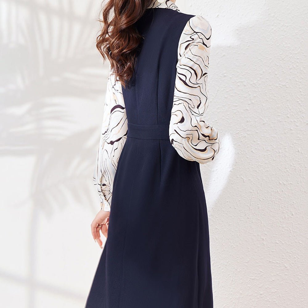 Aラインニュアンスワンピース