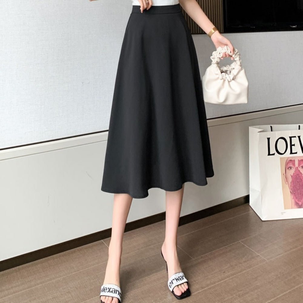 Aラインフレアスカート|オフィスカジュアル レディース 通販【ミレジェネ】