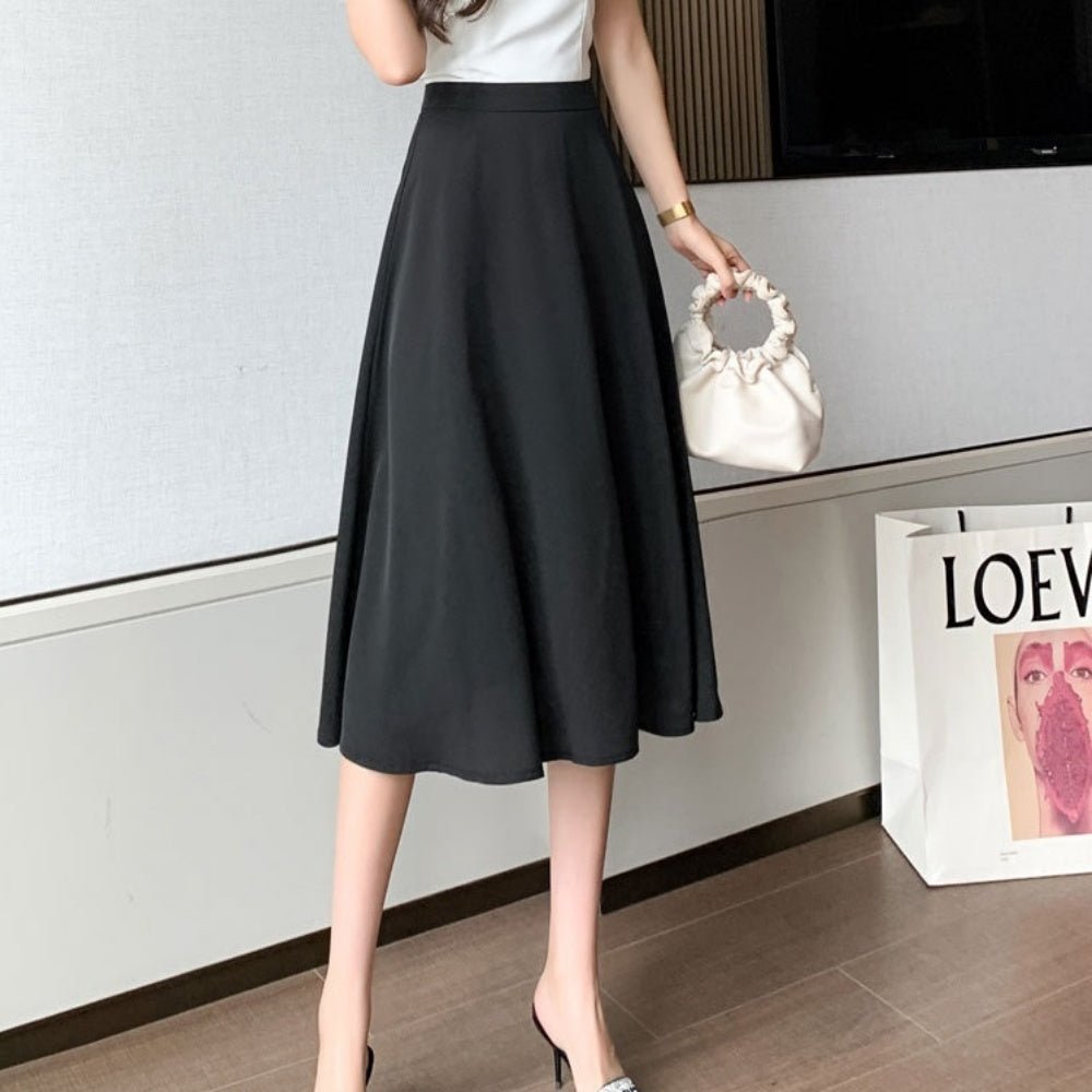 Aラインフレアスカート|オフィスカジュアル レディース 通販【ミレジェネ】
