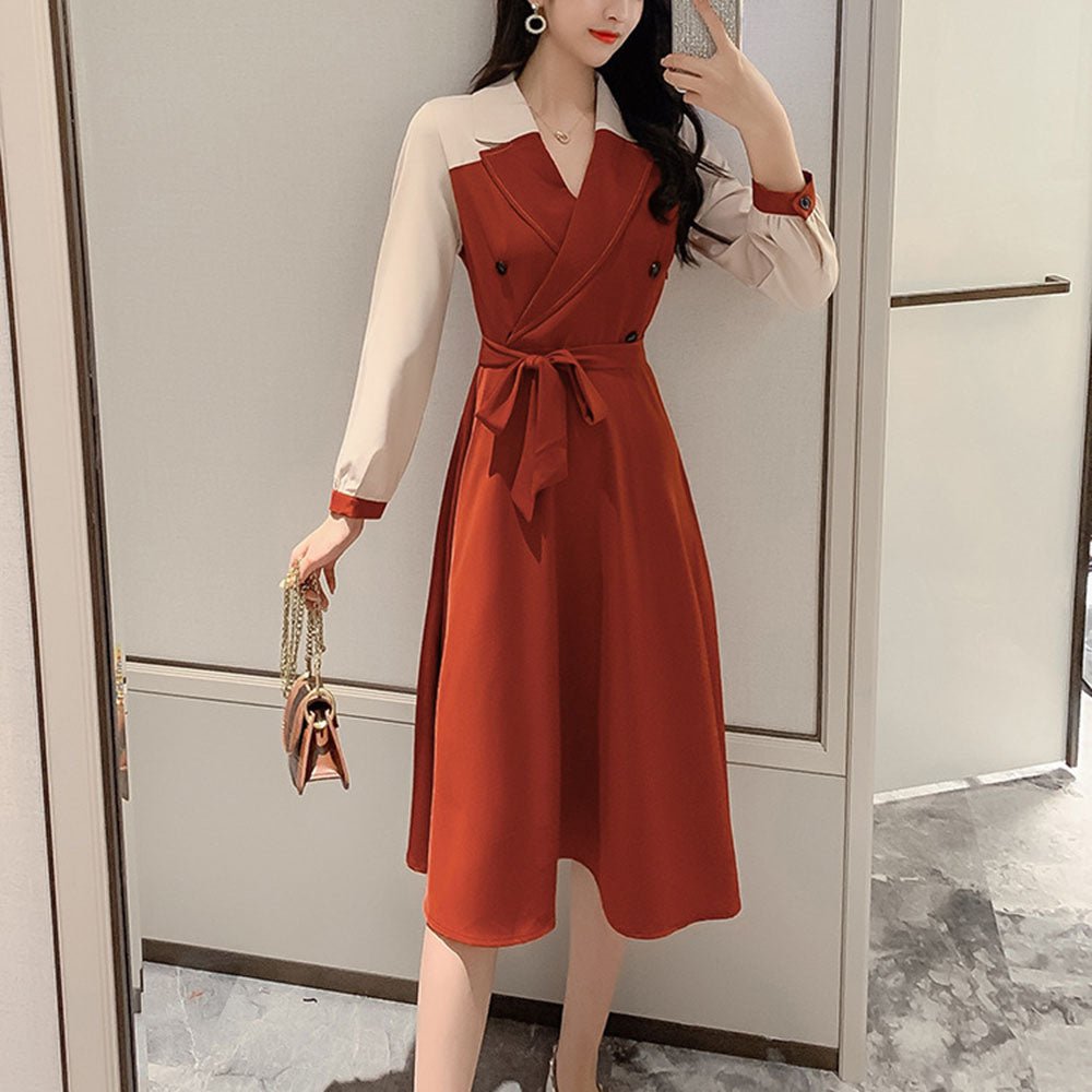 <即納>トレンチワンピース|オフィスカジュアル レディース 通販 Millennial Generation【ミレジェネ】