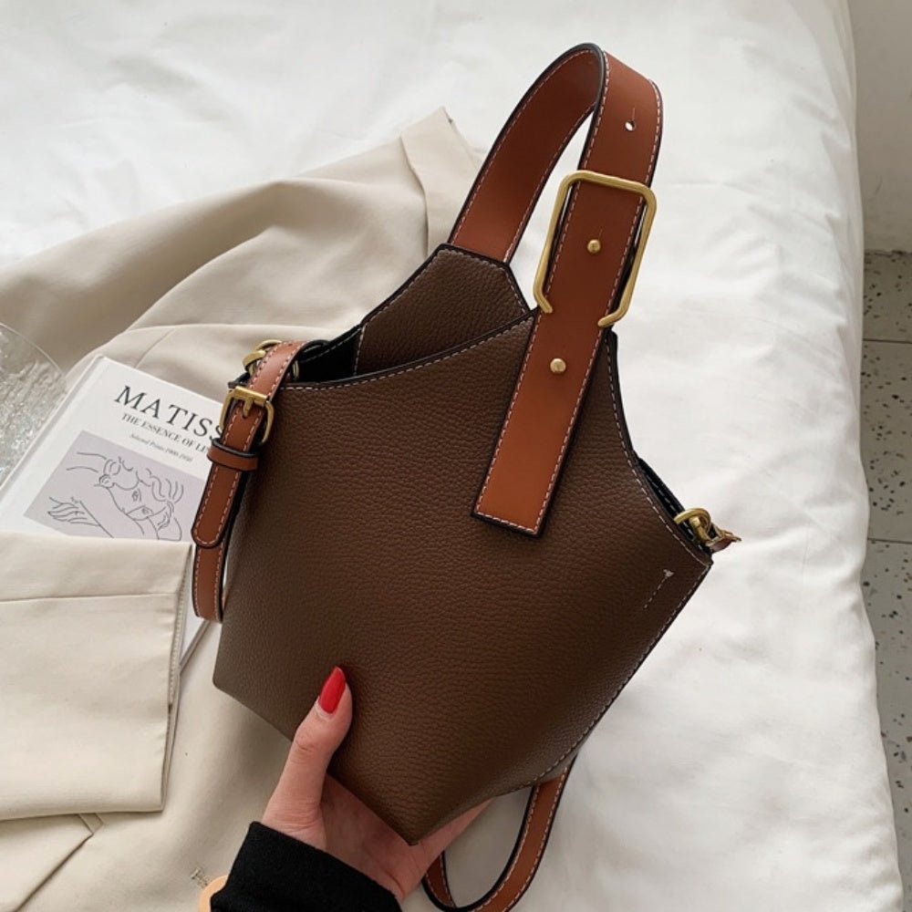 ワンハンドルバケツ型バッグ|オフィスカジュアル レディース 通販【ミレジェネ】