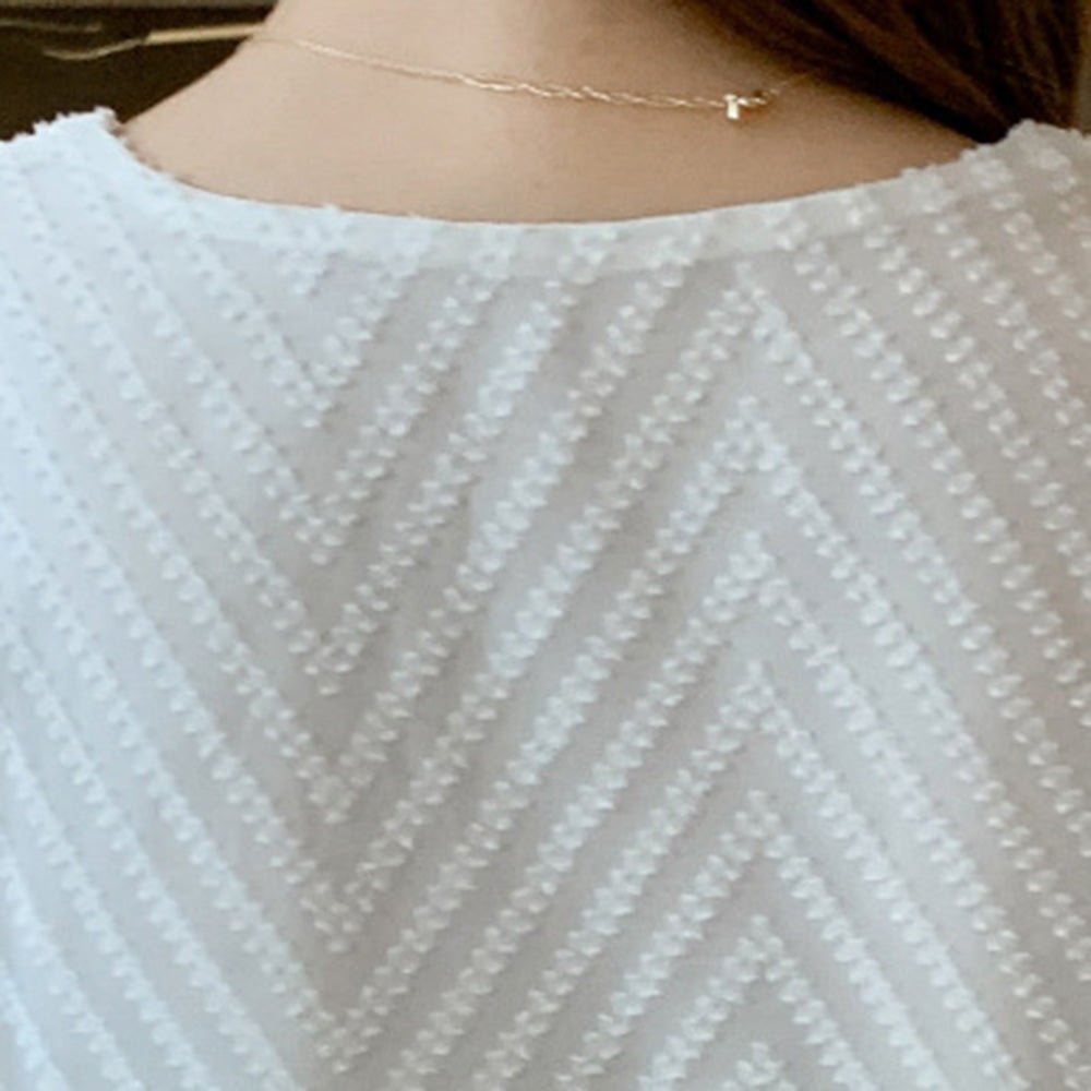 フレアスリーブカットソー|オフィスカジュアル レディース 通販【ミレジェネ】