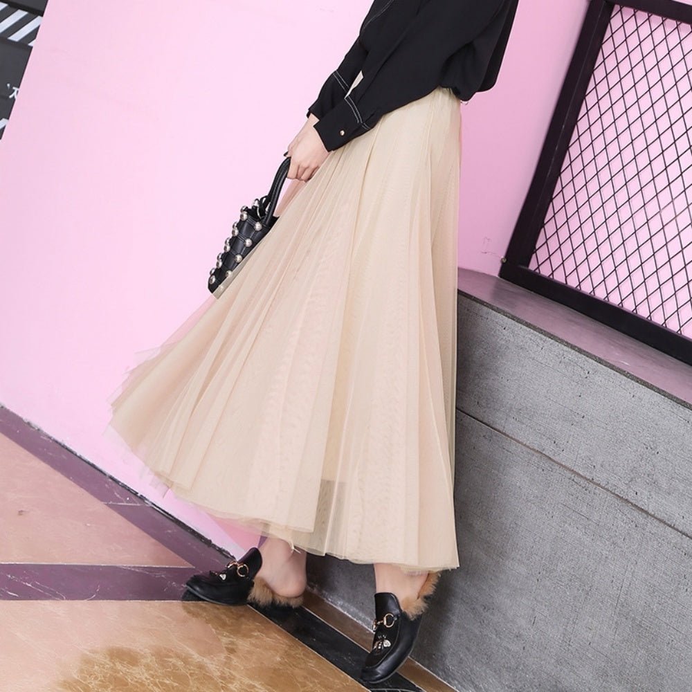 ミモレ丈チュールスカート - Millennial Generation