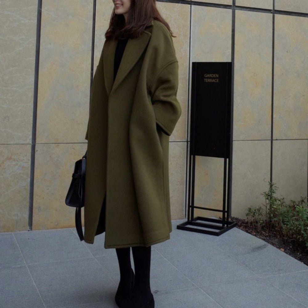 オーバーサイズガウンコート|オフィスカジュアル レディース 通販【ミレジェネ】