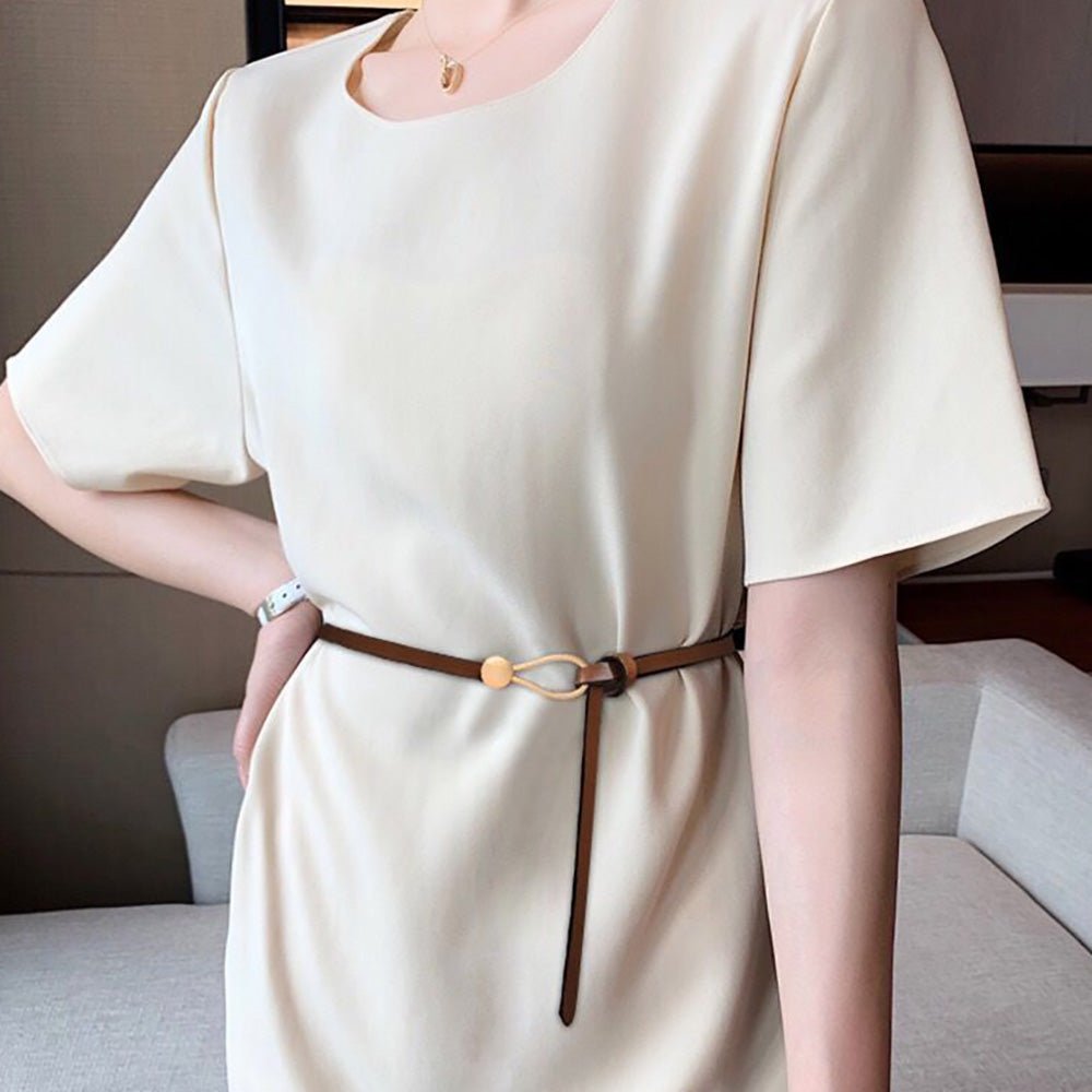 オフィスカジュアル ウエストマークベルト ミレジェネ