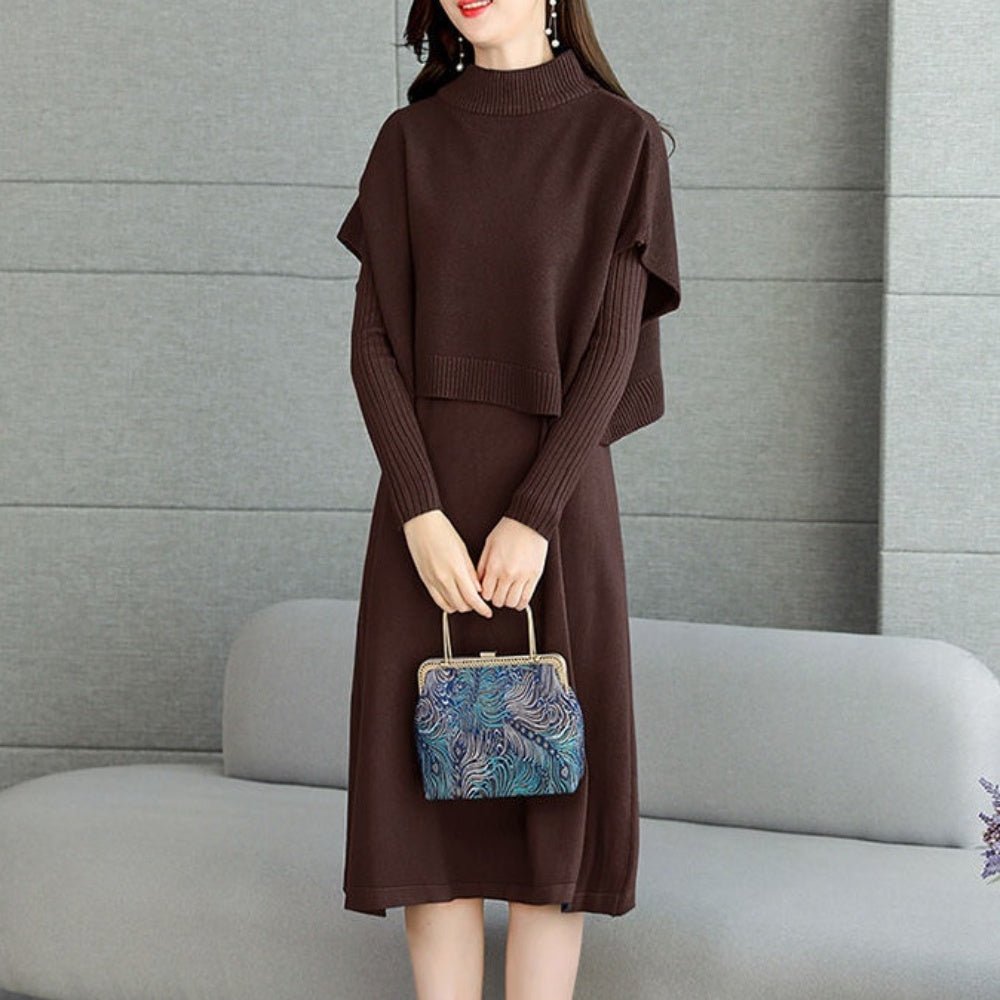 ツーピースニットワンピース|オフィスカジュアル レディース 通販【ミレジェネ】