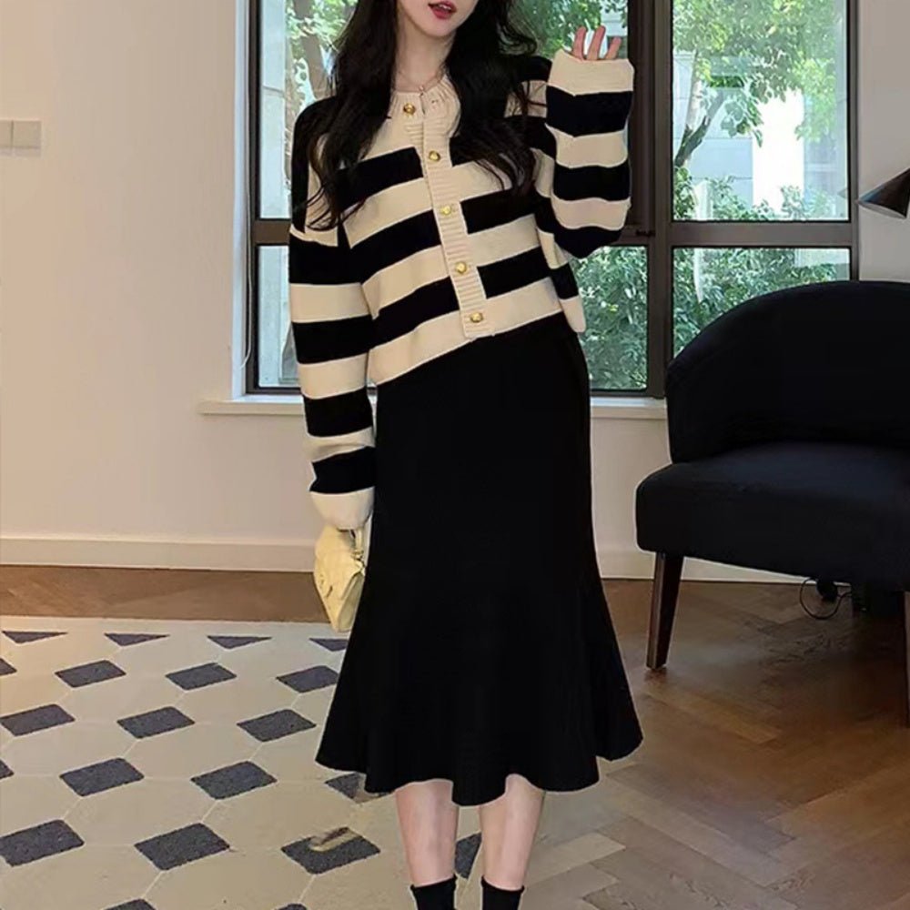 ニットマーメイドスカート|オフィスカジュアル レディース 通販【ミレジェネ】