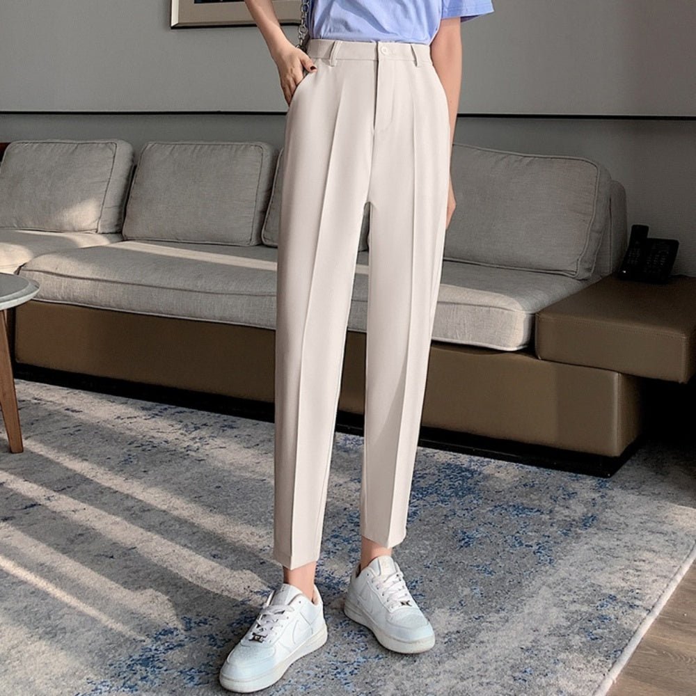 センタープレステーパードパンツ|オフィスカジュアル レディース 通販【ミレジェネ】