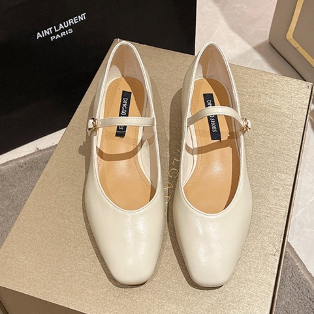 ローヒールストラップパンプス|オフィスカジュアル レディース 通販【ミレジェネ】