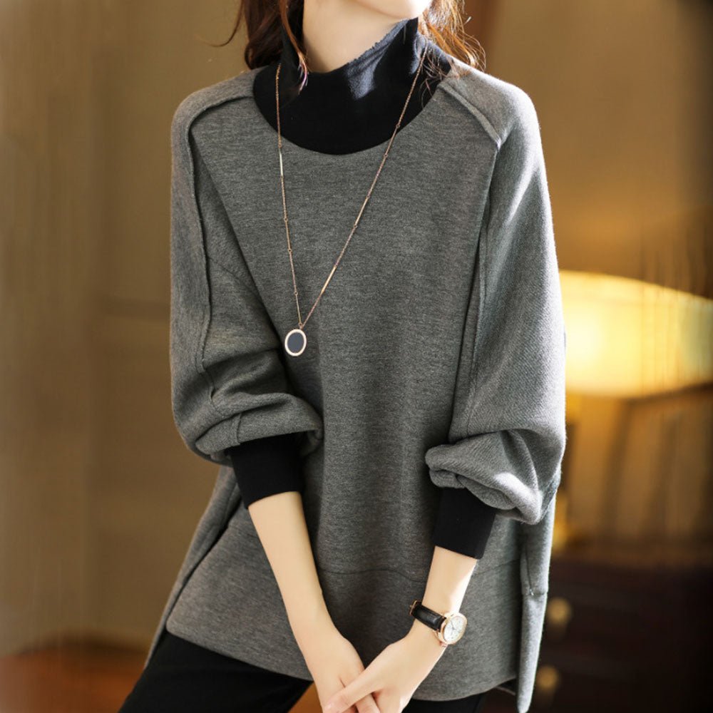 ハイネックプルオーバートップス|オフィスカジュアル レディース 通販【ミレジェネ】