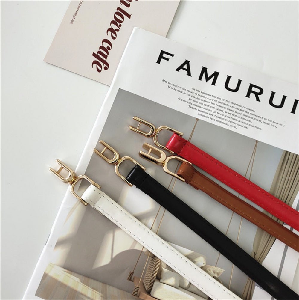 無地シンプルベルト