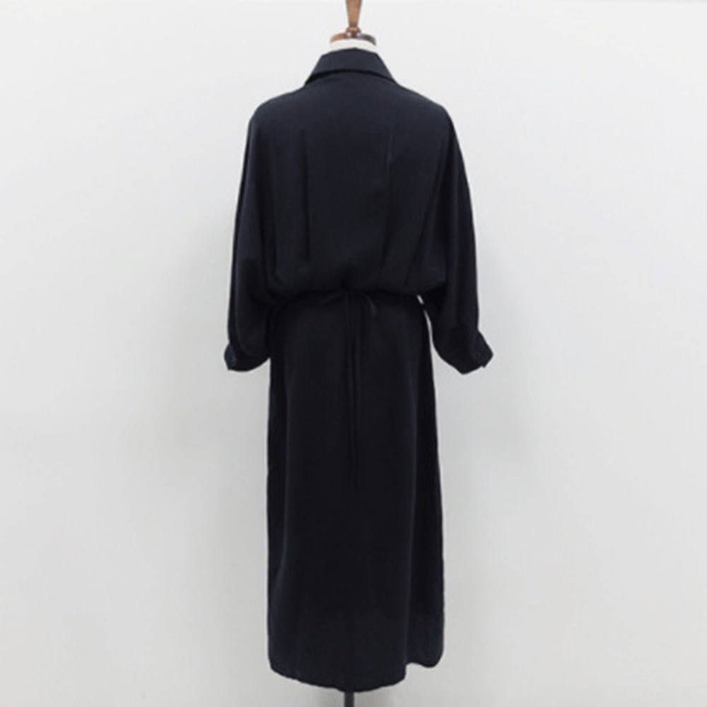 ロングシャツワンピース|オフィスカジュアル レディース 通販【ミレジェネ】