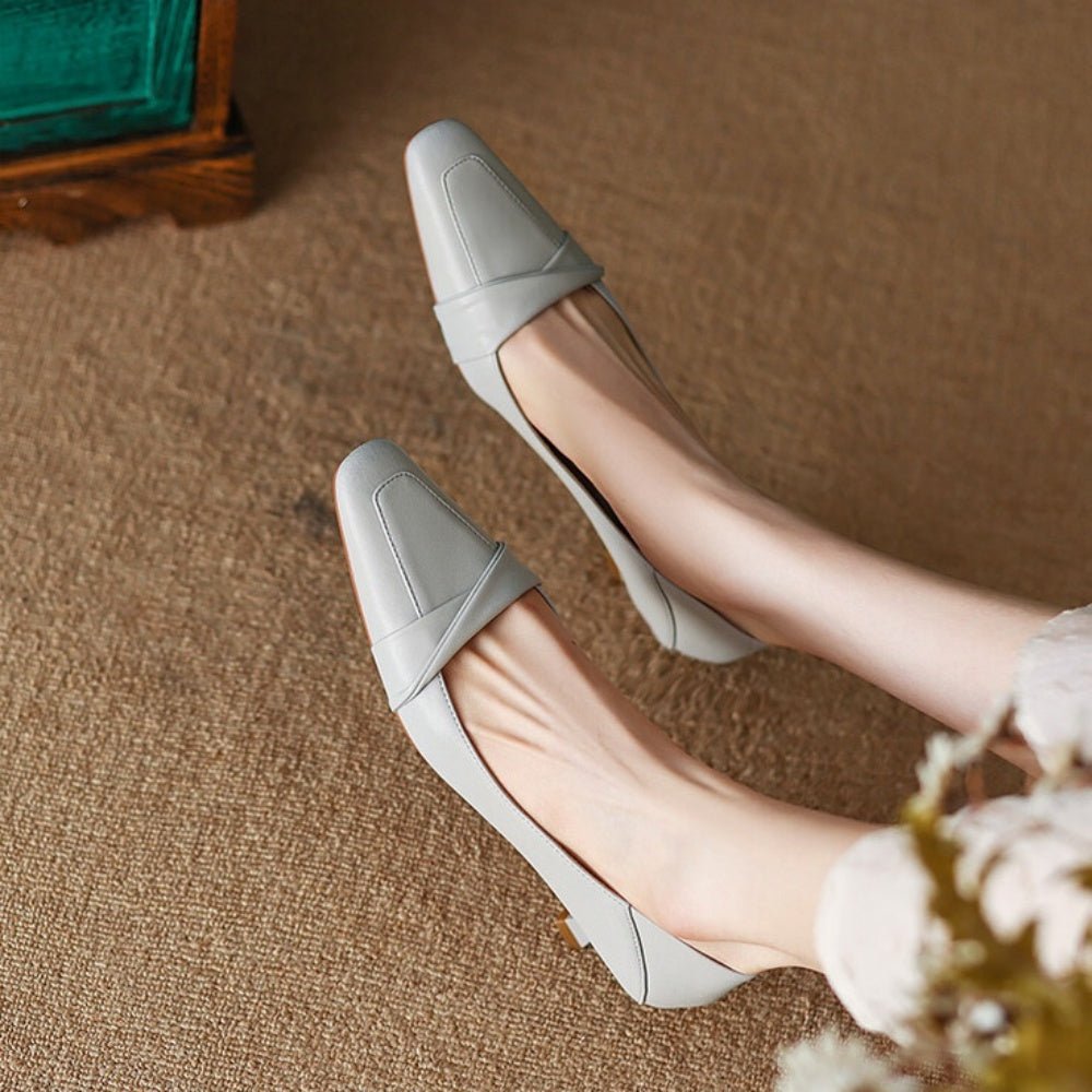 クロスリボンパンプス|オフィスカジュアル レディース 通販【ミレジェネ】