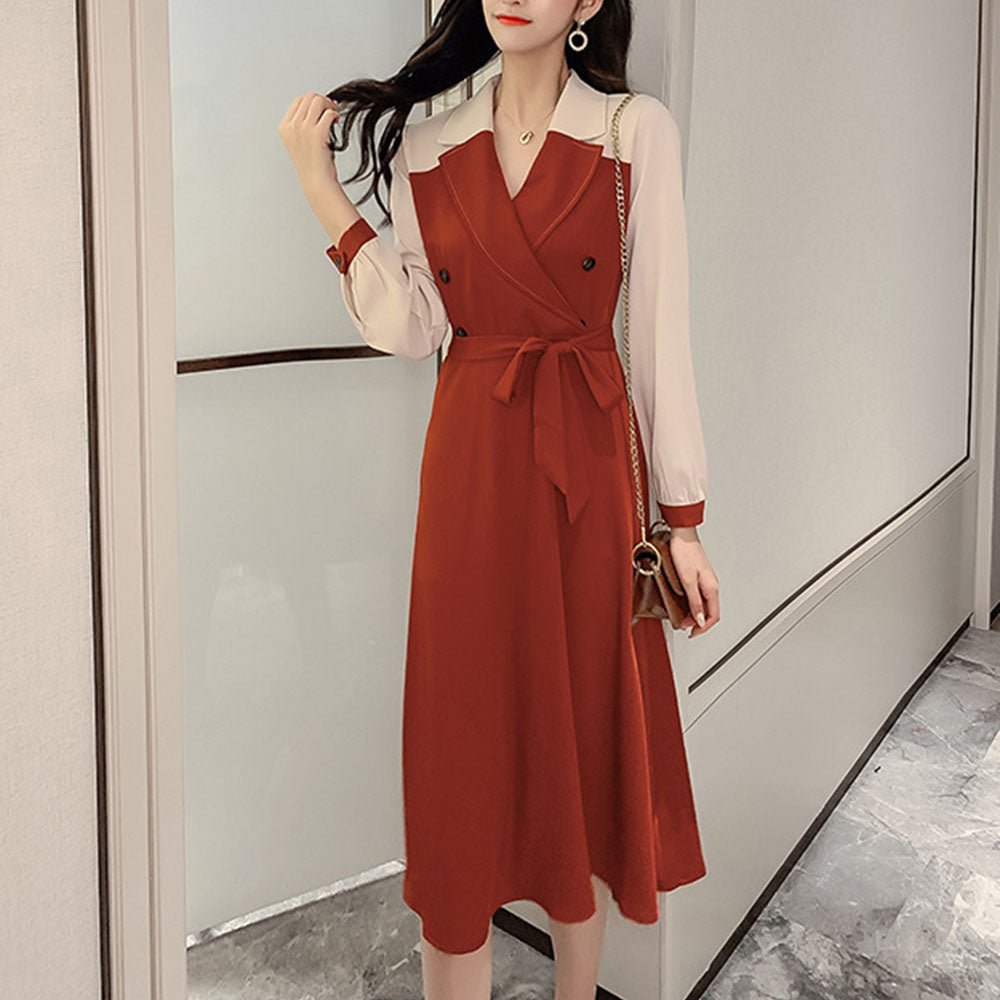 トレンチワンピース