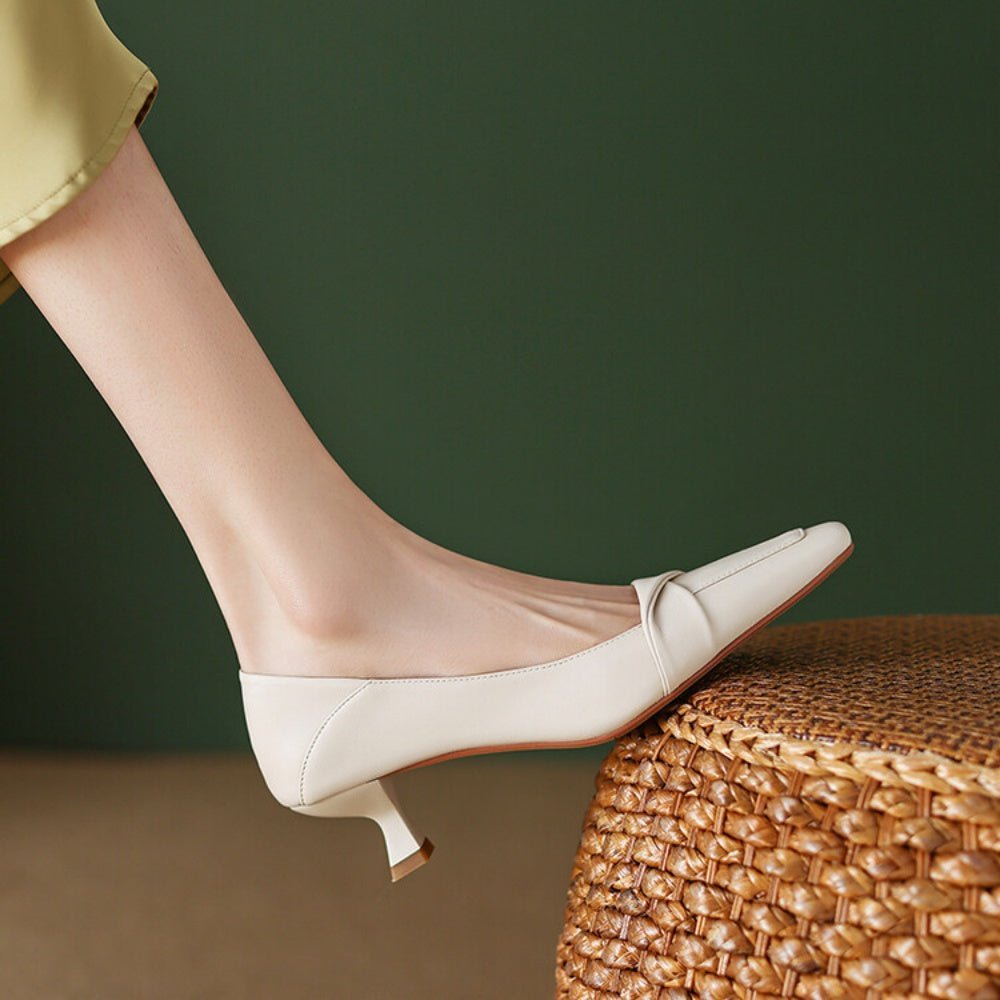 クロスリボンパンプス|オフィスカジュアル レディース 通販【ミレジェネ】