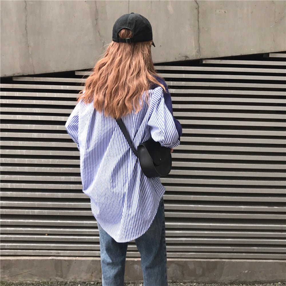 切り替えシャツニットカーディガン - Millennial Generation