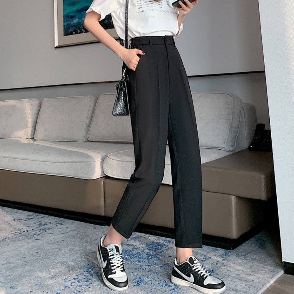 センタープレステーパードパンツ|オフィスカジュアル レディース 通販【ミレジェネ】