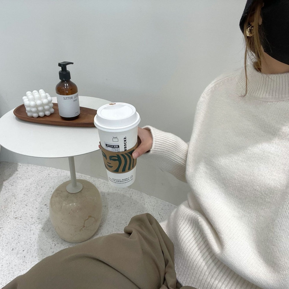 ボトルネックシンプルニット|オフィスカジュアル レディース 通販【ミレジェネ】