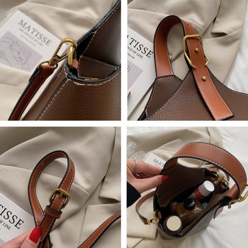 ワンハンドルバケツ型バッグ|オフィスカジュアル レディース 通販【ミレジェネ】