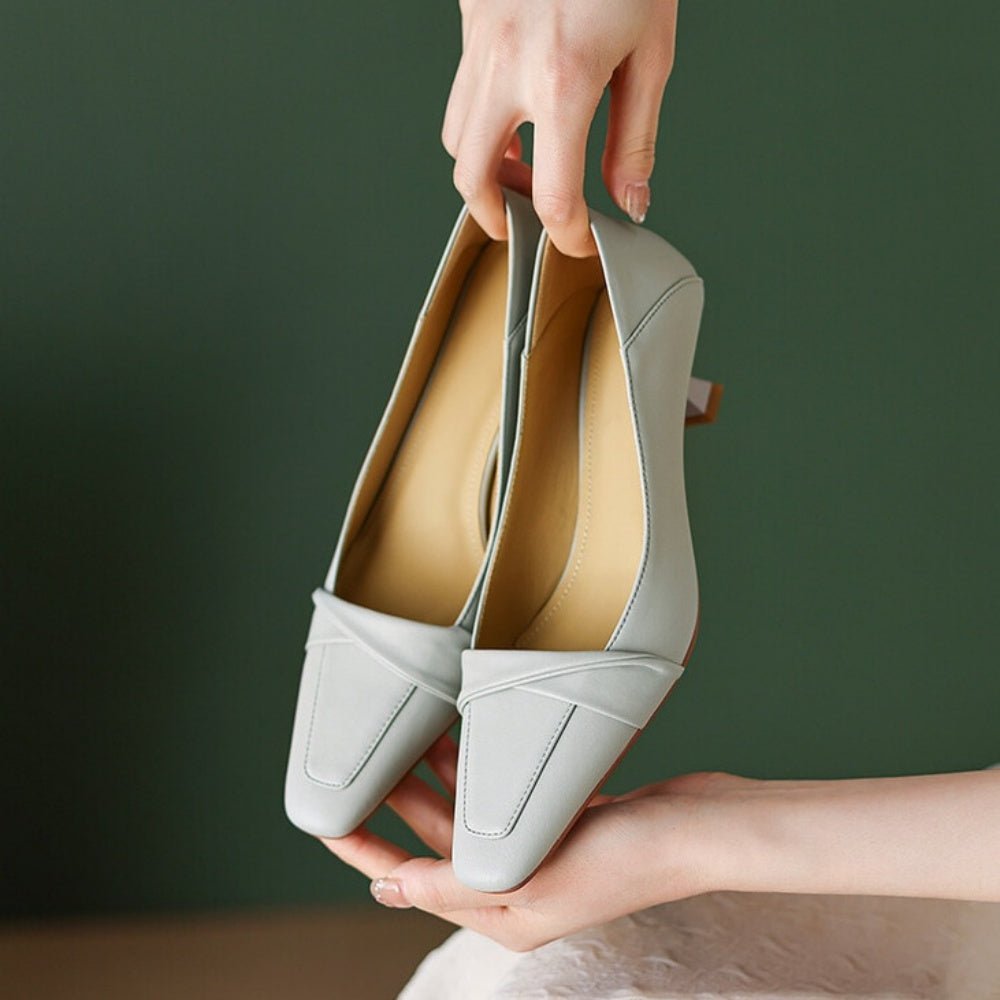 クロスリボンパンプス|オフィスカジュアル レディース 通販【ミレジェネ】