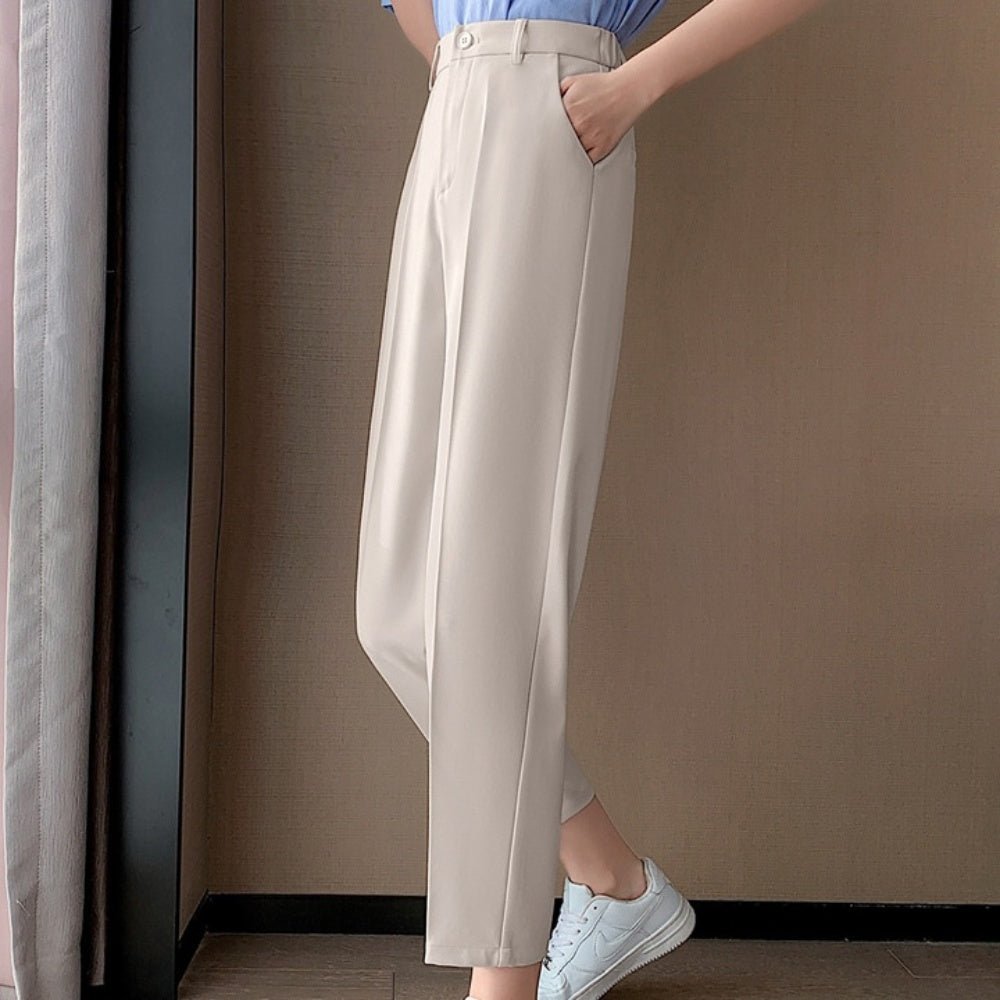 センタープレステーパードパンツ|オフィスカジュアル レディース 通販【ミレジェネ】
