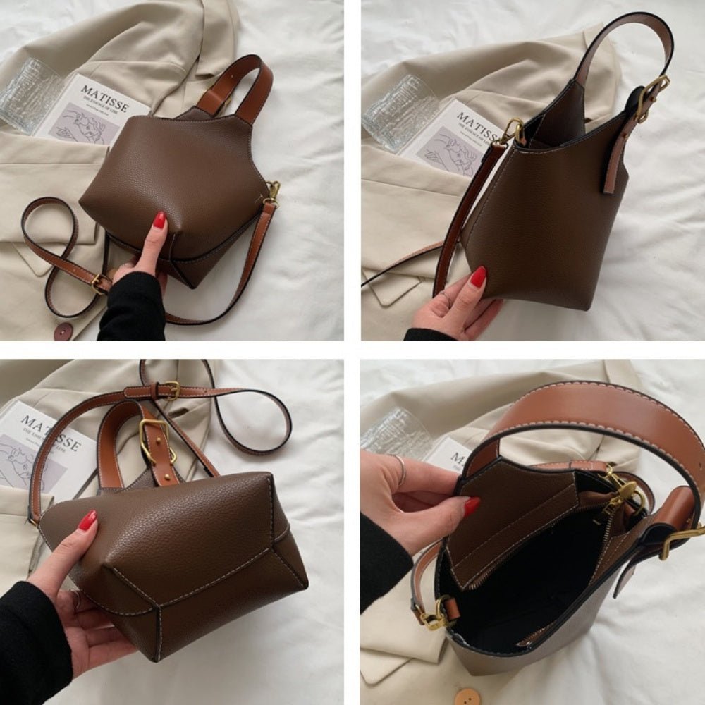 ワンハンドルバケツ型バッグ|オフィスカジュアル レディース 通販【ミレジェネ】