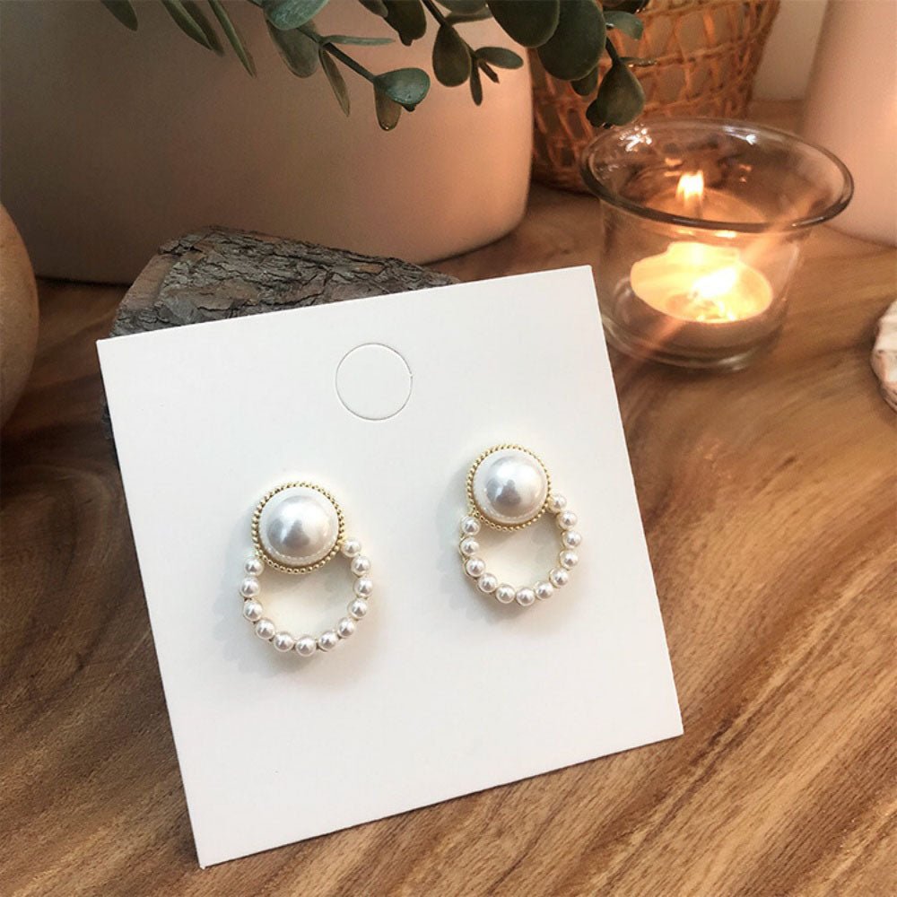 パールリングピアス