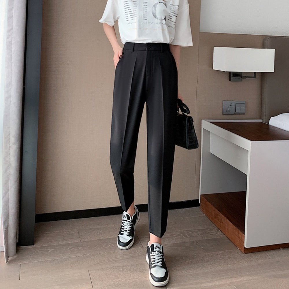 センタープレステーパードパンツ|オフィスカジュアル レディース 通販【ミレジェネ】