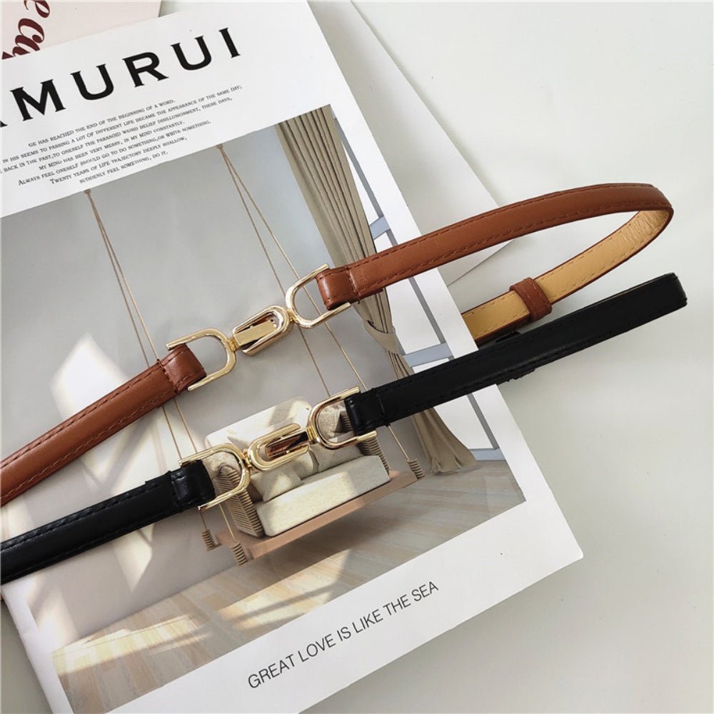 無地シンプルベルト