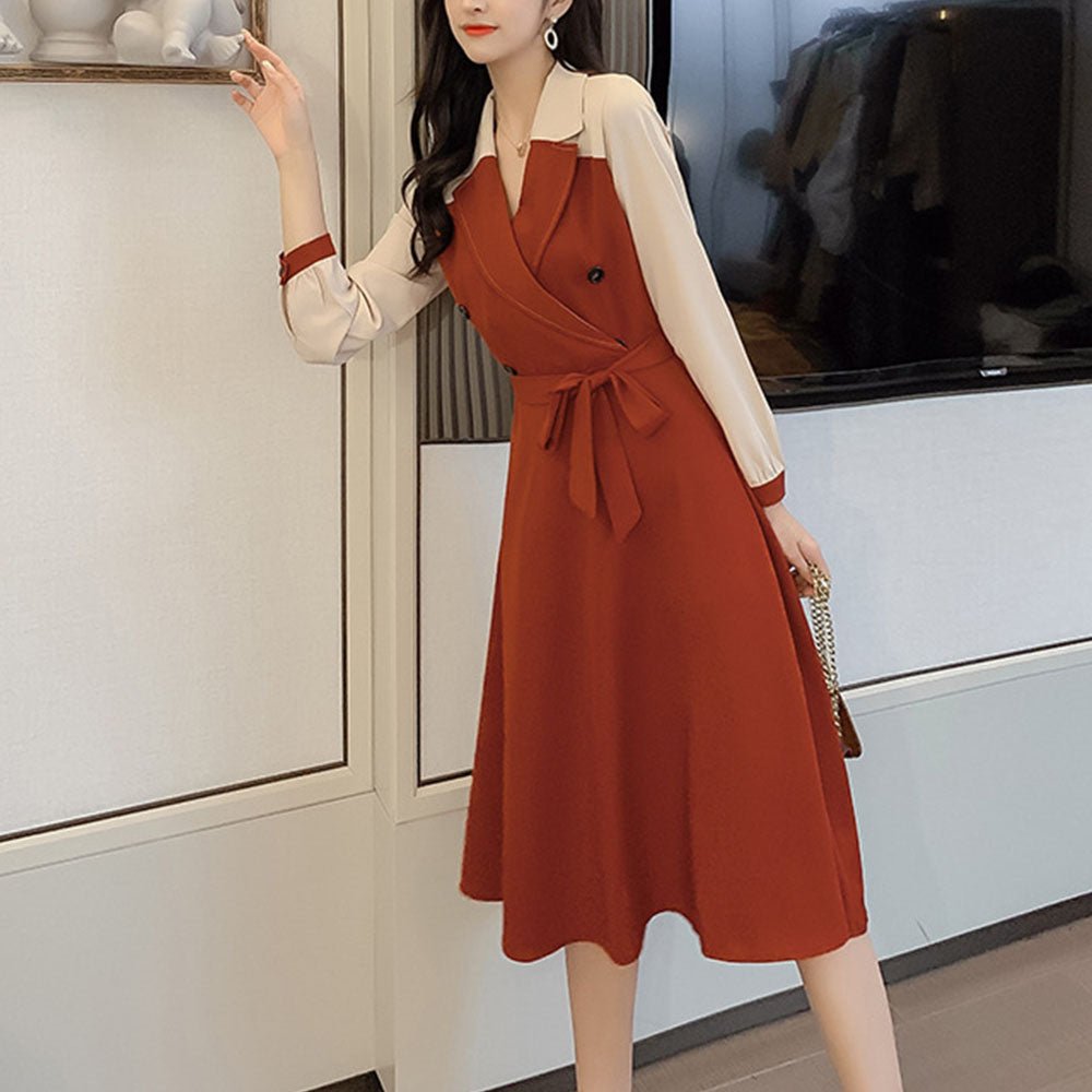 トレンチワンピース